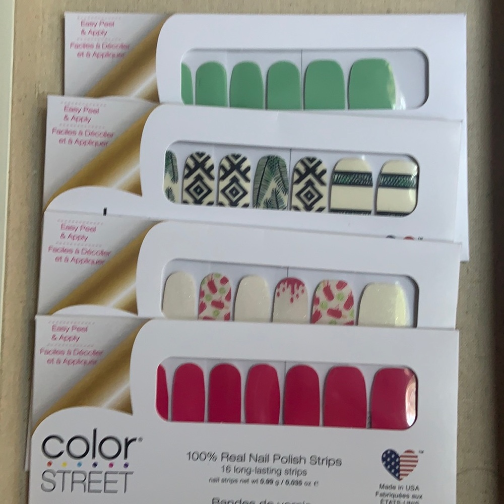 Color street nail strips bundle